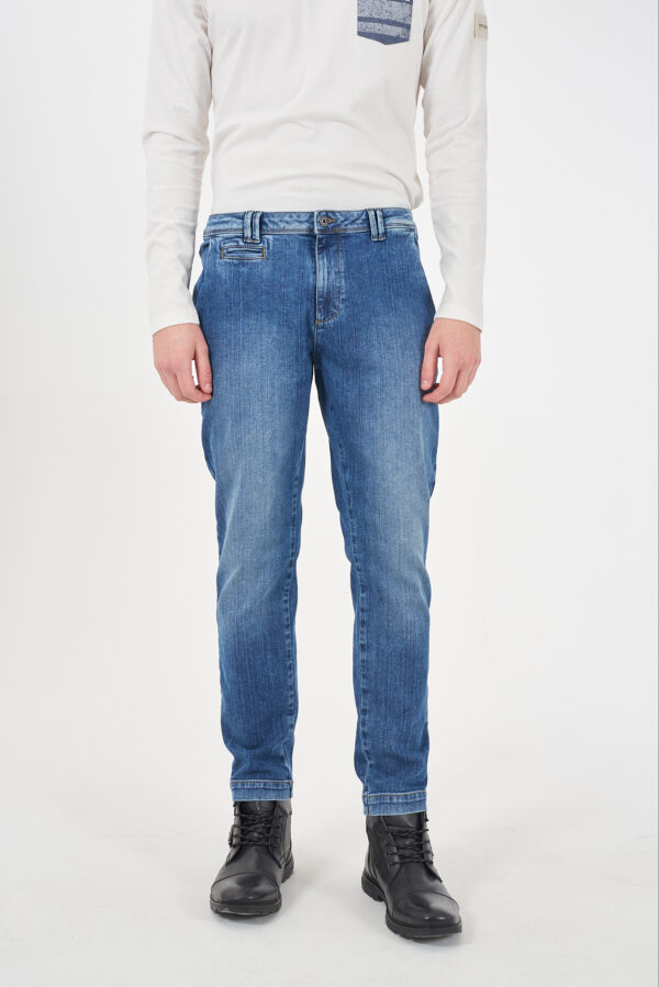 JEANS UOMO CHINOS TAPERED