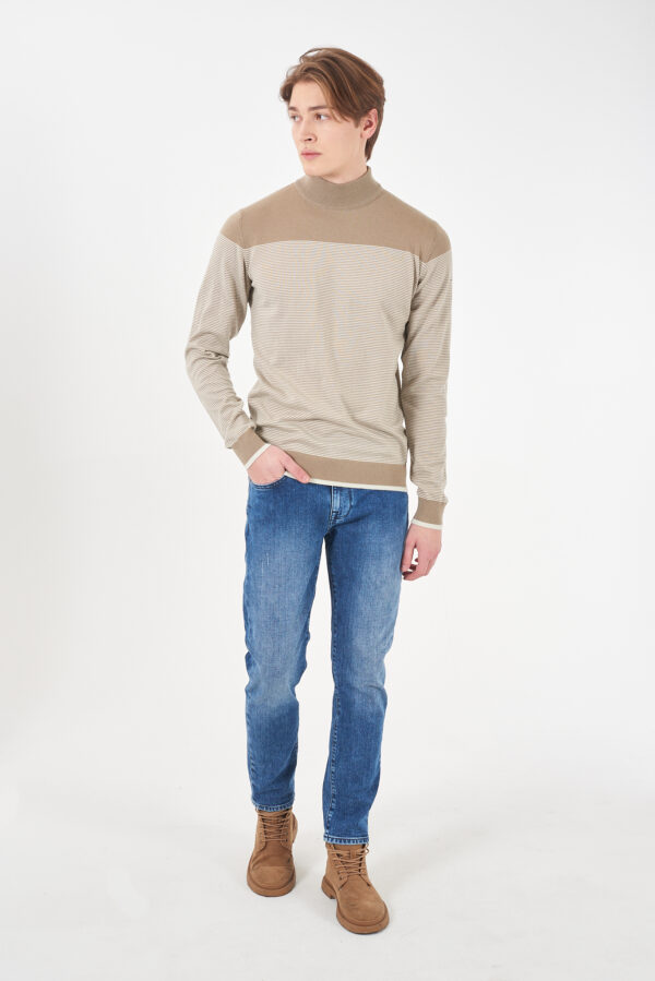 JEANS UOMO 5 TASCHE SLIM - immagine 3