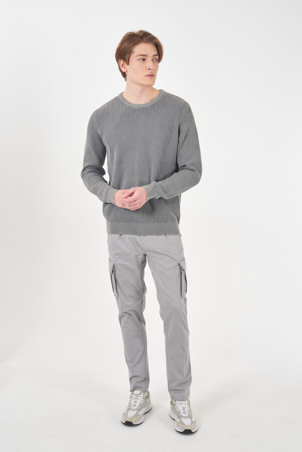 PANTALONE UOMO TASCONATO STRAIGHT - immagine 3