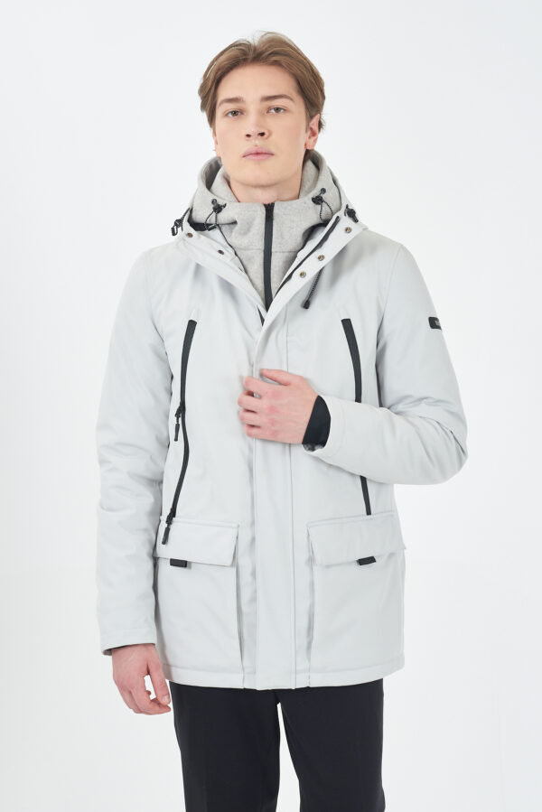 CAPPOTTO UOMO CON TRAPUNTATURA INTERNA