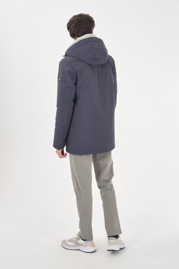 CAPPOTTO UOMO CON TRAPUNTATURA INTERNA - immagine 4
