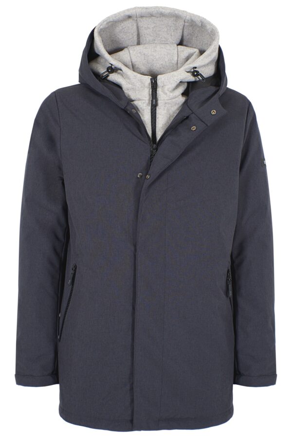 CAPPOTTO UOMO CON TRAPUNTATURA INTERNA - immagine 5