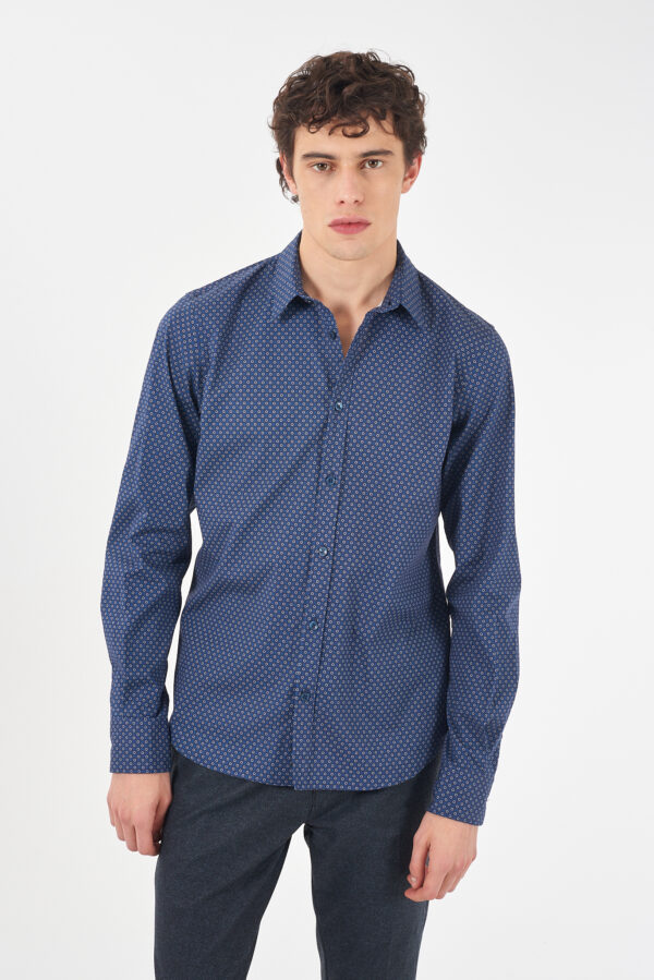 CAMICIA UOMO COLLO NORMALE, M/L