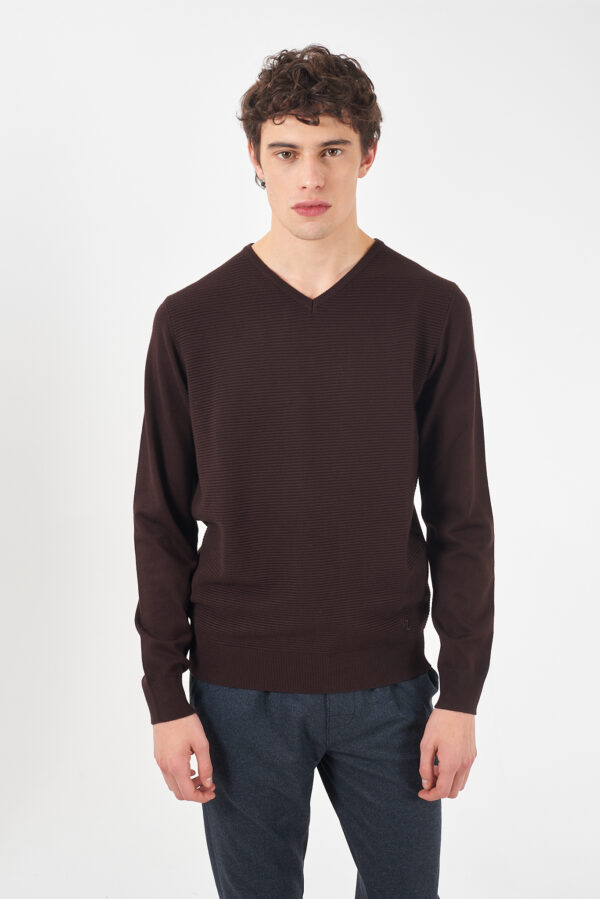 MAGLIA UOMO SCOLLO A V