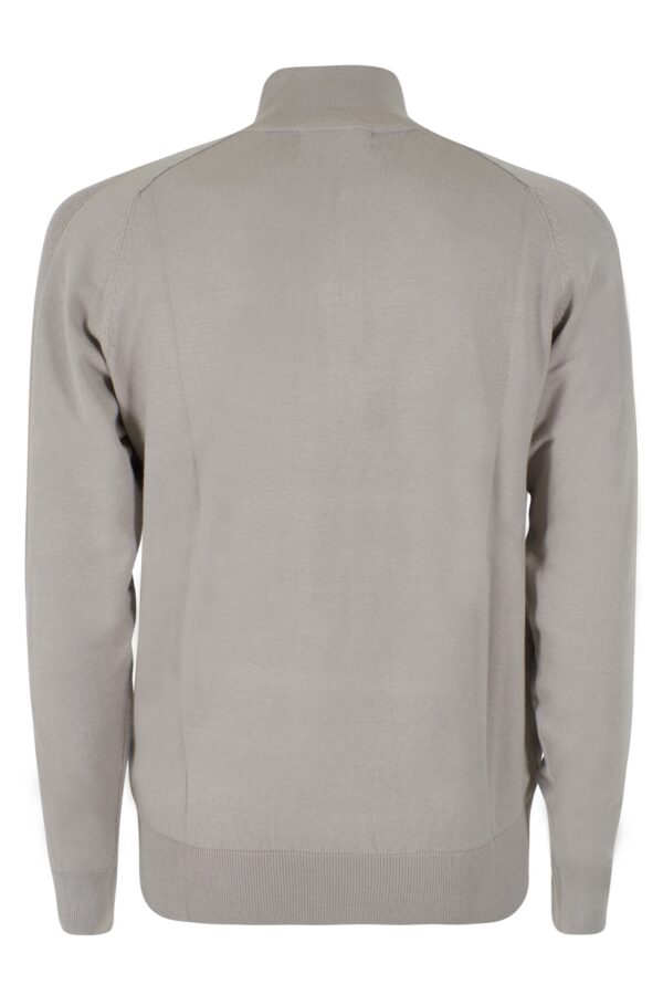 MAGLIA UOMO LUPETTO CON MEZZA ZIP - immagine 6