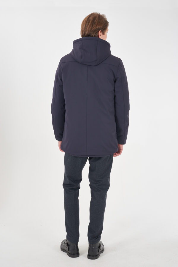 CAPPOTTO UOMO,TRAPUNTATURA INTERNA + CAPPUCCIO - immagine 4