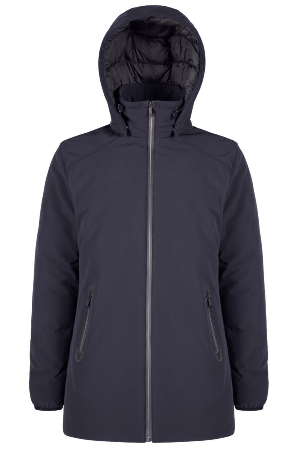 CAPPOTTO UOMO,TRAPUNTATURA INTERNA + CAPPUCCIO - immagine 5