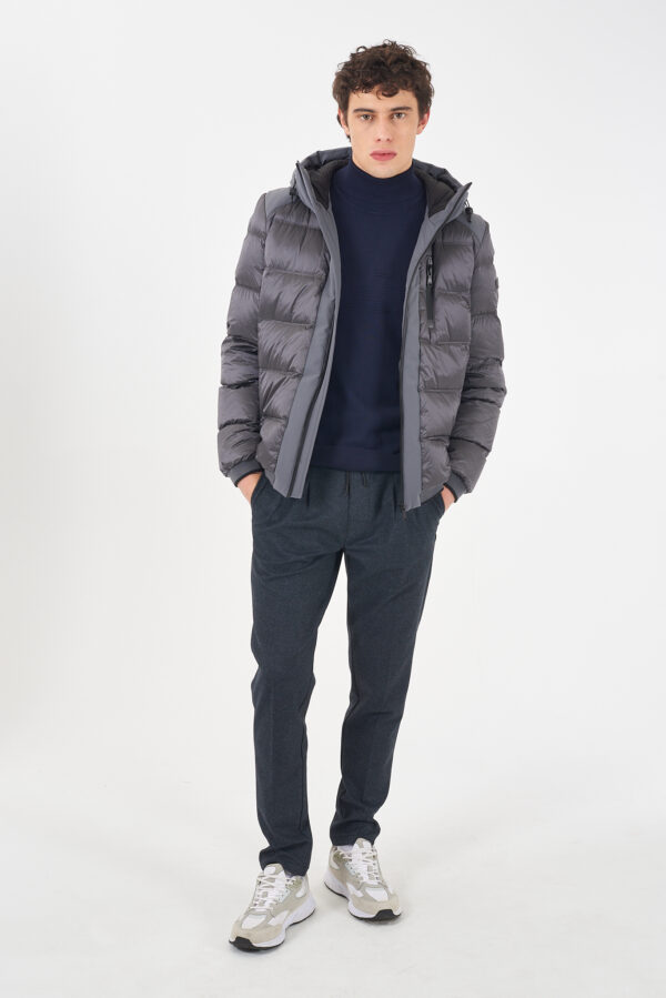 GIUBBINO UOMO TRAPUNTAO CON INSERTI SOFTSHELL - immagine 3
