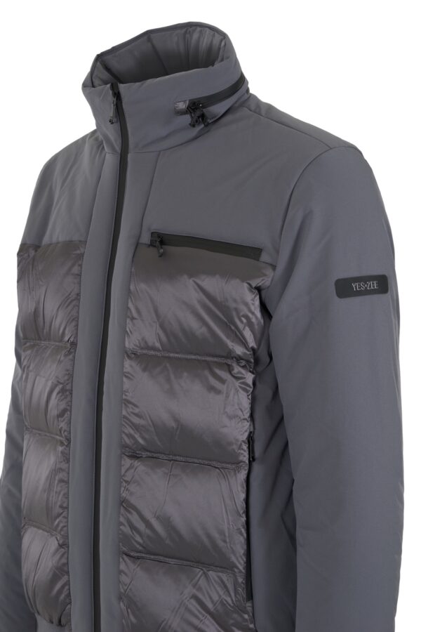 GIUBBINO UOMO TRAPUNTAO CON INSERTI SOFTSHELL - immagine 7