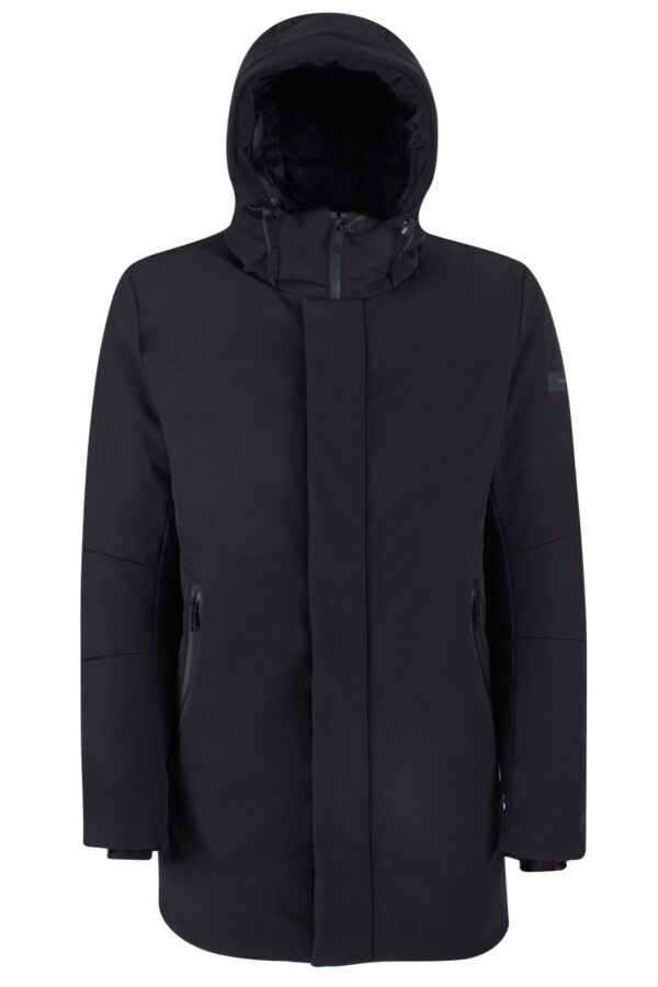 CAPPOTTO UOMO, INTERNO TRAPUNTATO CON CAPPUCCIO - immagine 4