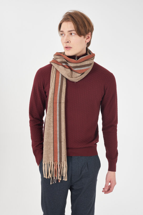 MAGLIA UOMO LUPETTO, MEZZA ZIP