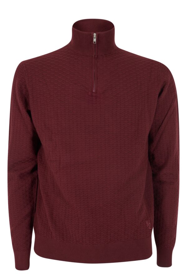 MAGLIA UOMO LUPETTO, MEZZA ZIP - immagine 5