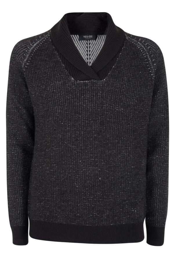 MAGLIA UOMO SCOLLO A SCIALLE, VANISÉ - immagine 5
