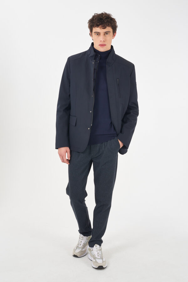 GIACCA UOMO CON FINTO GILET STACCABILE - immagine 3