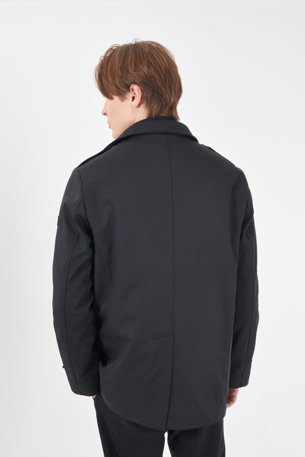 CAPPOTTO UOMO CON FINTO GILET STACCABILE - immagine 2