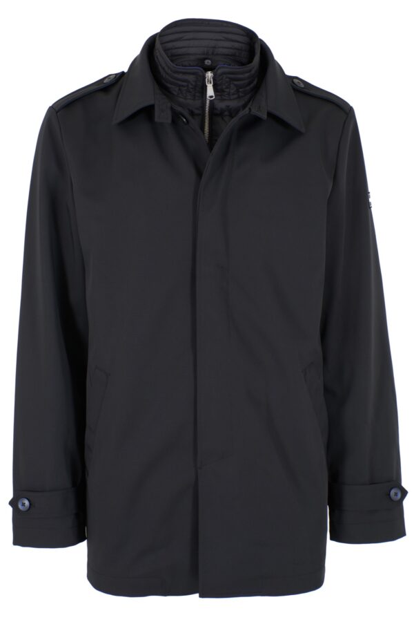 CAPPOTTO UOMO CON FINTO GILET STACCABILE - immagine 5