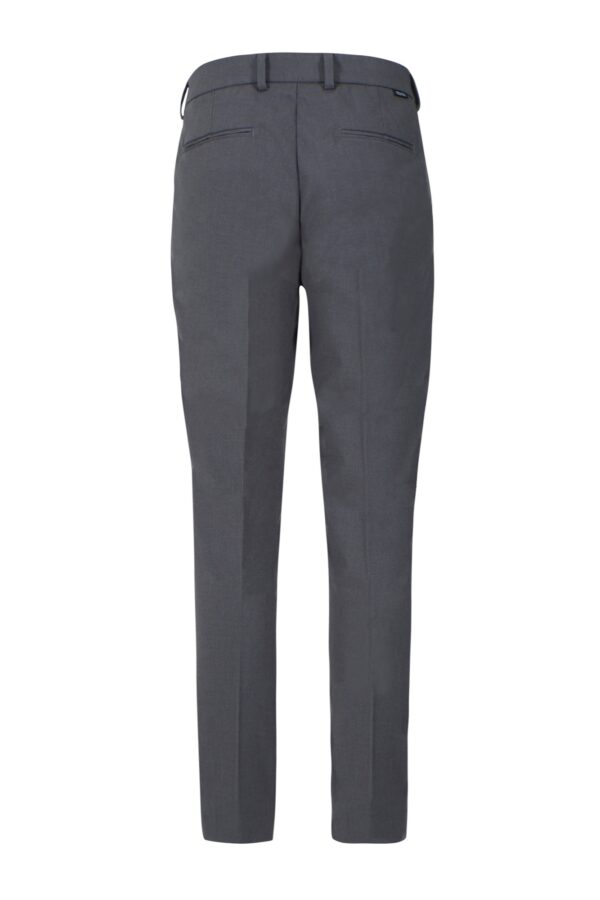 PANTALONE UOMO CHINOS SENZA PINCES E RISVOLTO - immagine 4