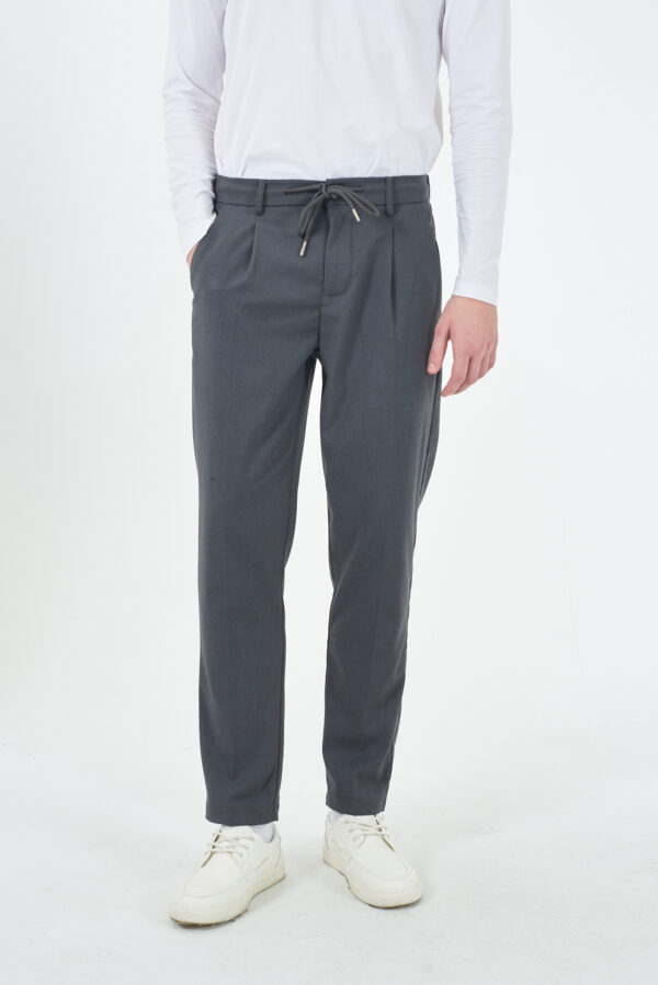 PANTALONE UOMO,COULISSE,ELASTICO FIANCHI,PINCES
