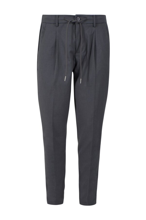PANTALONE UOMO,COULISSE,ELASTICO FIANCHI,PINCES - immagine 5