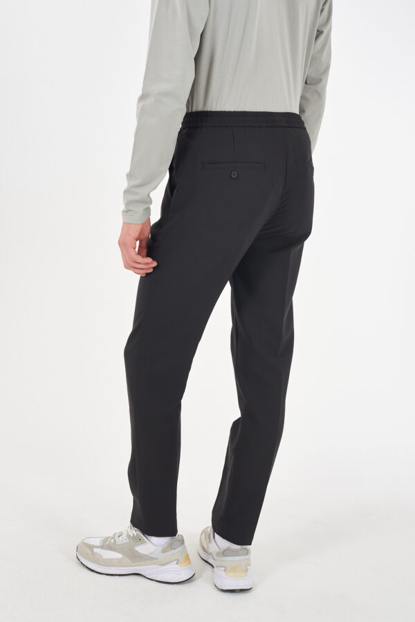 PANTALONE TUTA UOMO CON ELASTICO E COULISSE - immagine 2