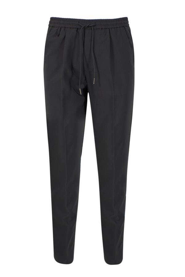 PANTALONE TUTA UOMO CON ELASTICO E COULISSE - immagine 5