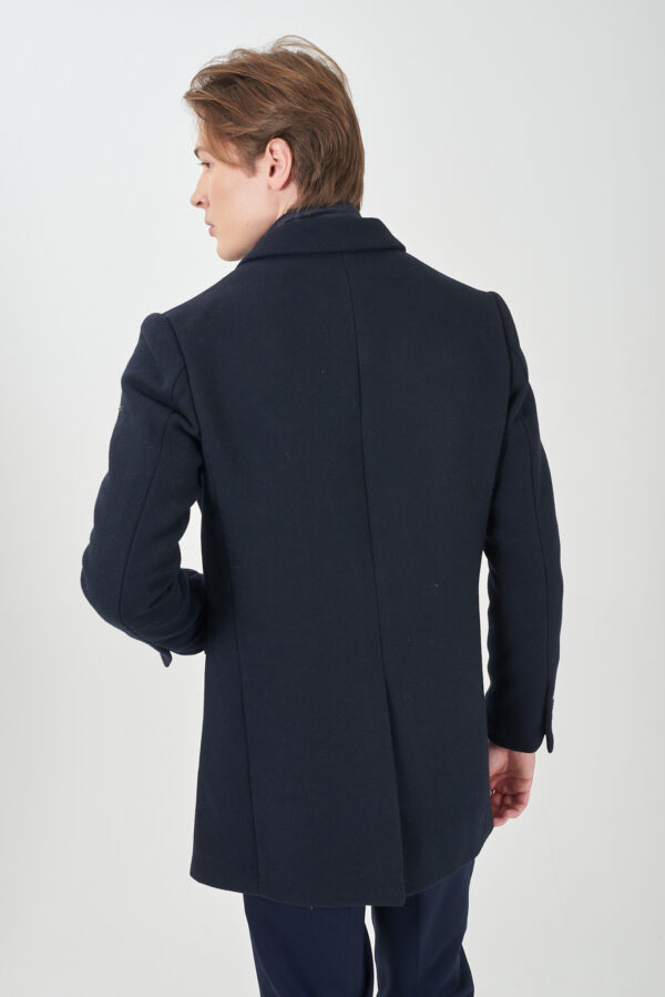 CAPPOTTO UOMO CON FINTO GILET - immagine 2