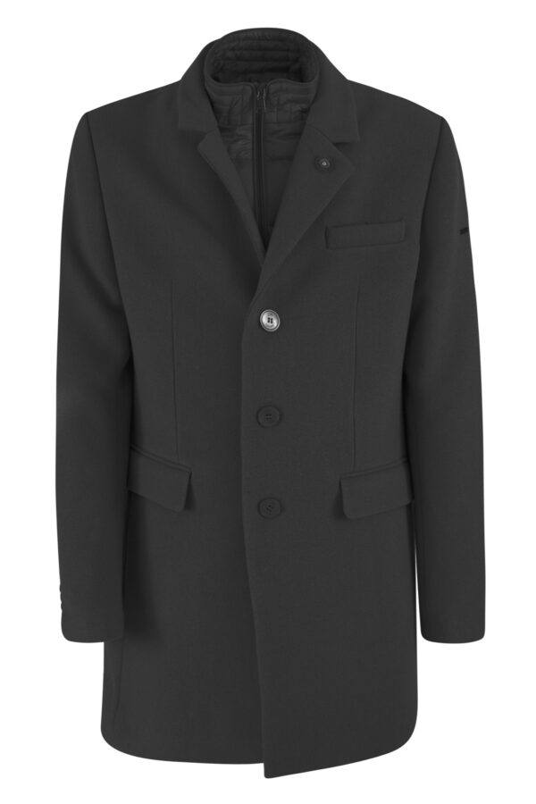 CAPPOTTO UOMO CON FINTO GILET - immagine 5