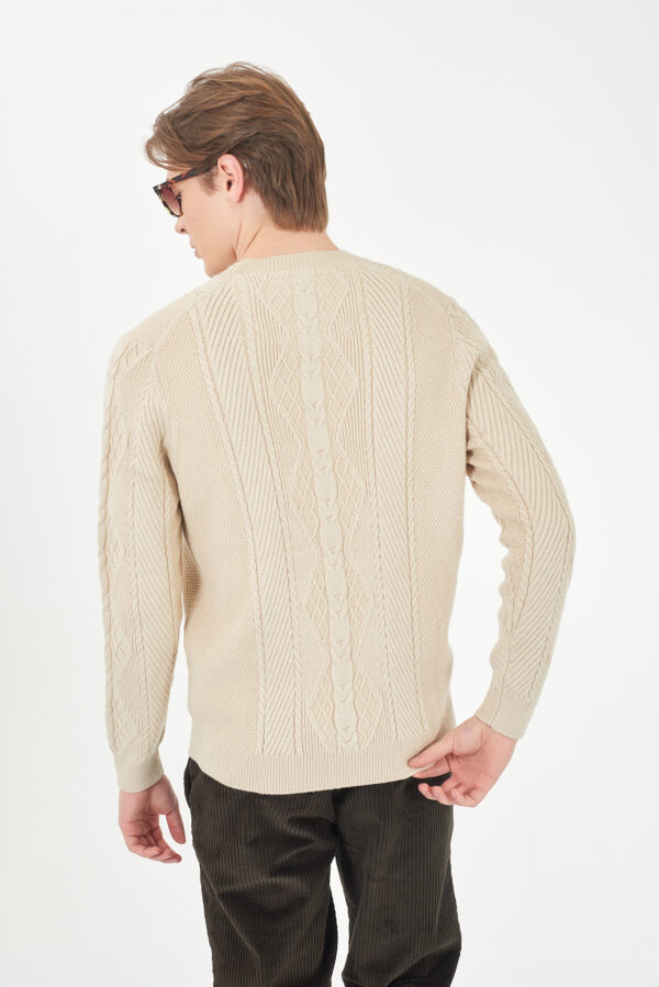 MAGLIA UOMO GIROCOLLO, RELAXED FIT - immagine 2