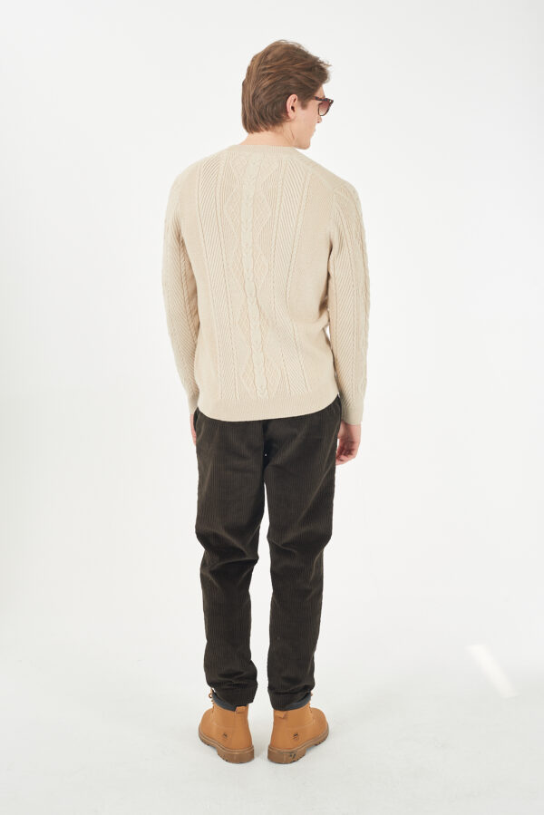 MAGLIA UOMO GIROCOLLO, RELAXED FIT - immagine 4