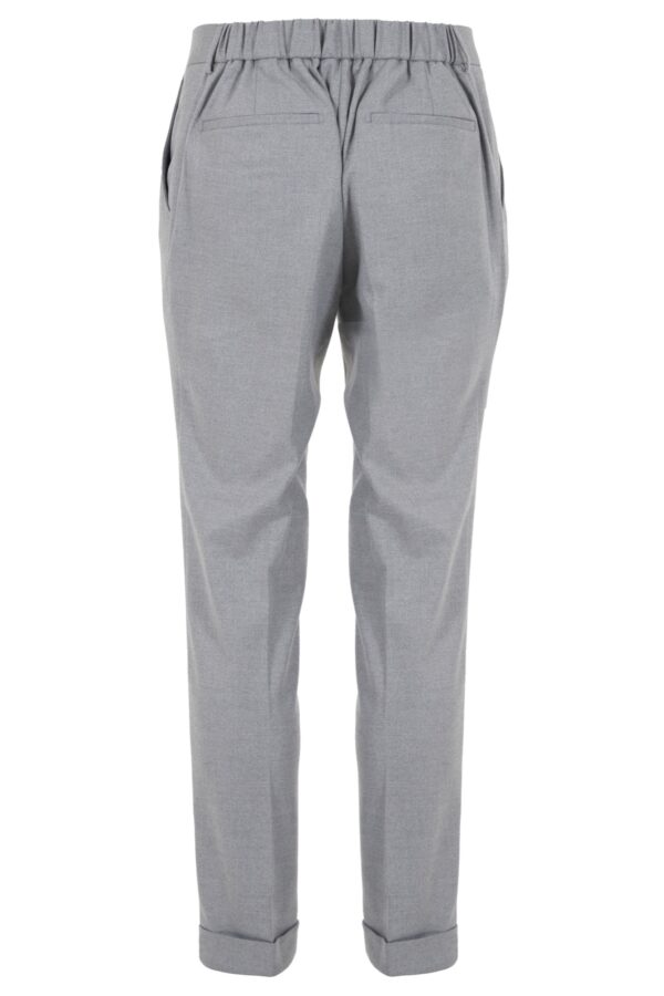 PANTALONE UOMO CON COULISSE ED ELASTICO FIANCHI - immagine 6