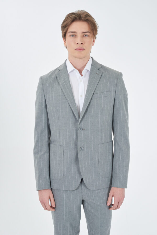 GIACCA UOMO CLASSICA, TASCHE APPLICATE