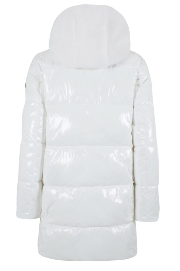 CAPPOTTO DONNA TRAPUNTATO, FINTO GILET STACCABILE - immagine 6