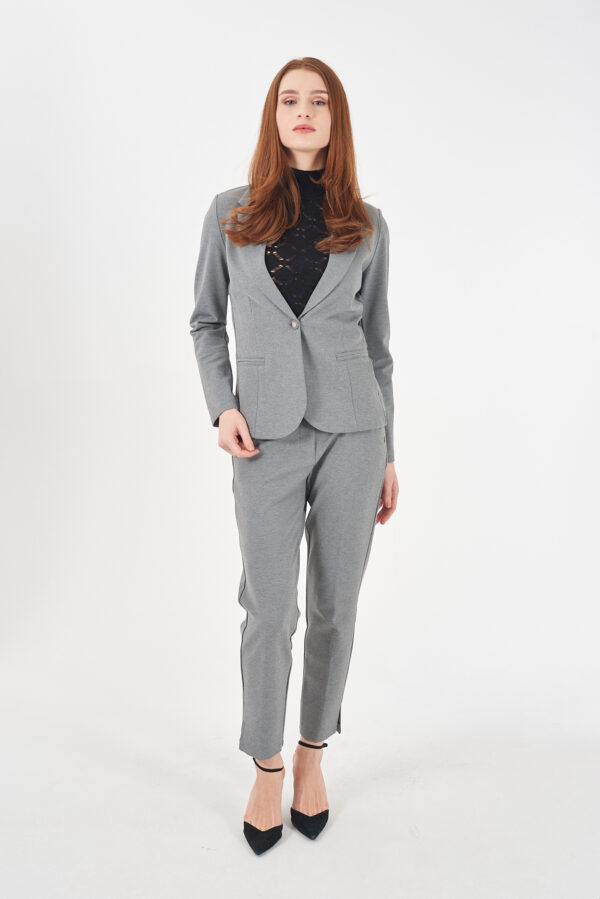 PANTALONE DONNA CHINOS IN PUNTO MILANO - immagine 3