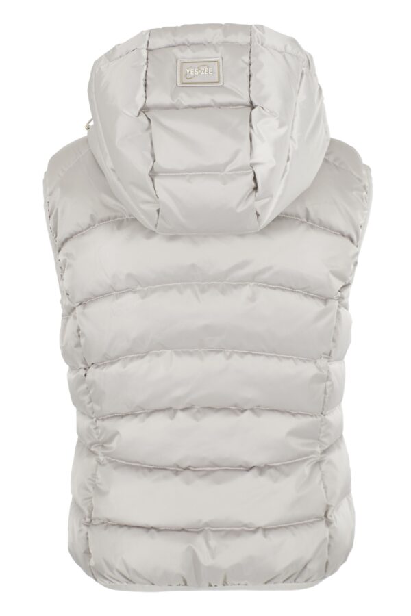 GILET DONNA TRAPUNTATO CON CAPPUCCIO - immagine 7