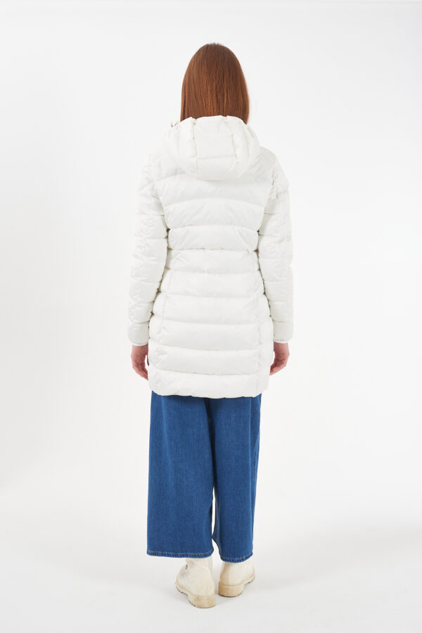 CAPPOTTO DONNA TRAPUNTATO CON CAPPUCCIO - immagine 4