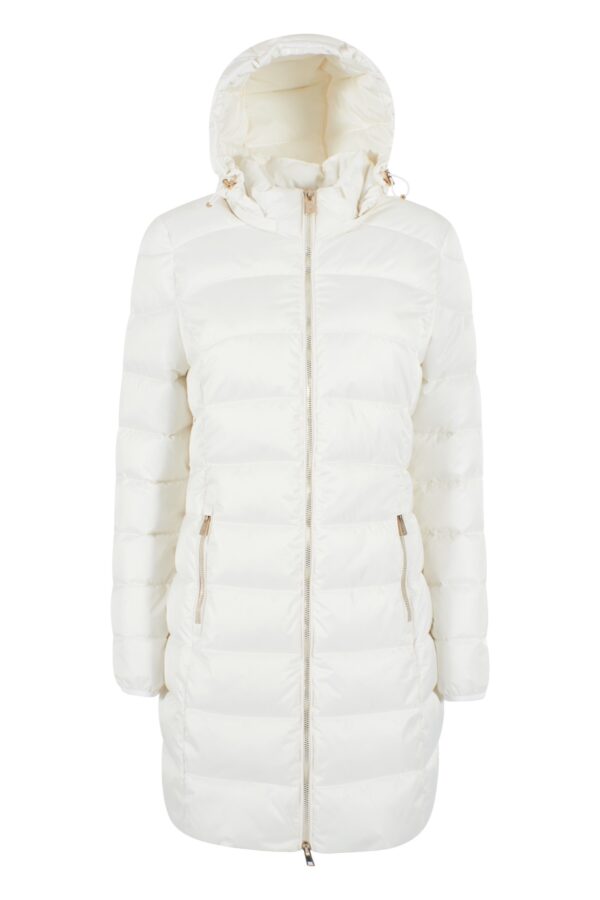 CAPPOTTO DONNA TRAPUNTATO CON CAPPUCCIO - immagine 5