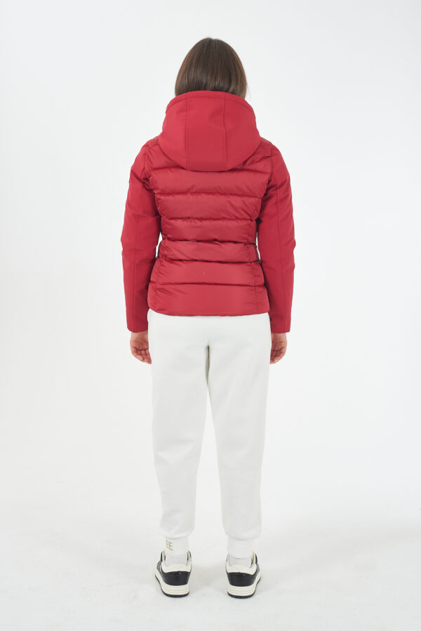 GIUBBINO DONNA TRAPUNTATO,FINTO GILET STACCABILE - immagine 4