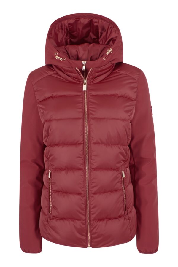 GIUBBINO DONNA TRAPUNTATO,FINTO GILET STACCABILE - immagine 5