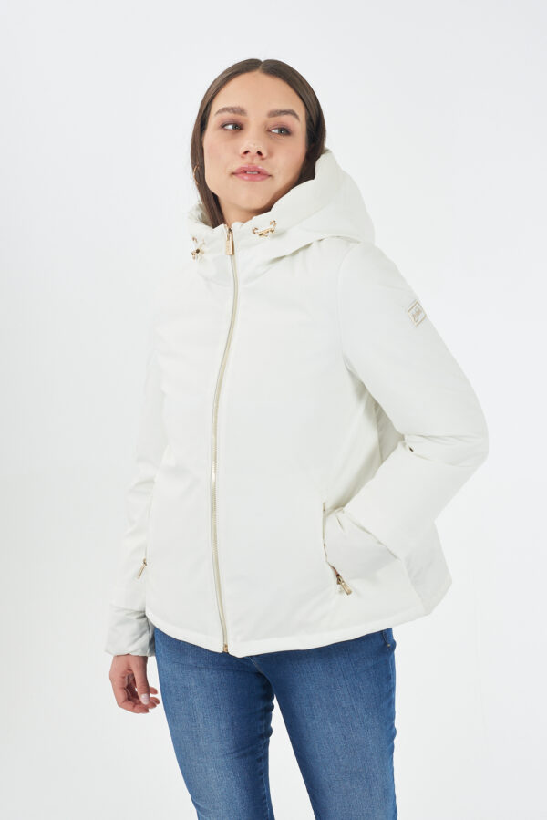GIUBBINO DONNA CORTO IN SOFTSHELL CON CAPPUCCIO