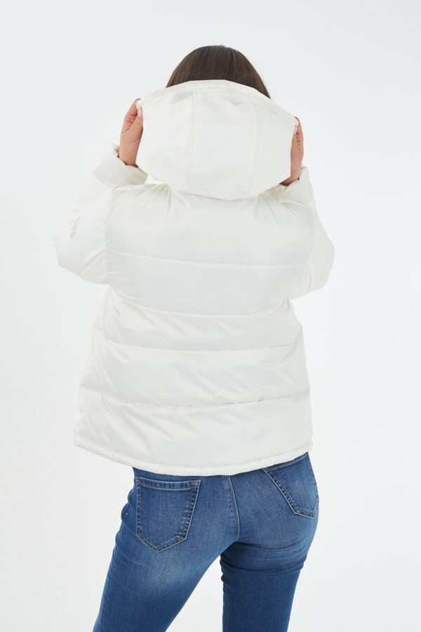GIUBBINO DONNA CORTO IN SOFTSHELL CON CAPPUCCIO - immagine 2
