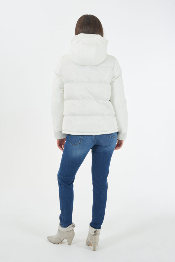 GIUBBINO DONNA CORTO IN SOFTSHELL CON CAPPUCCIO - immagine 4