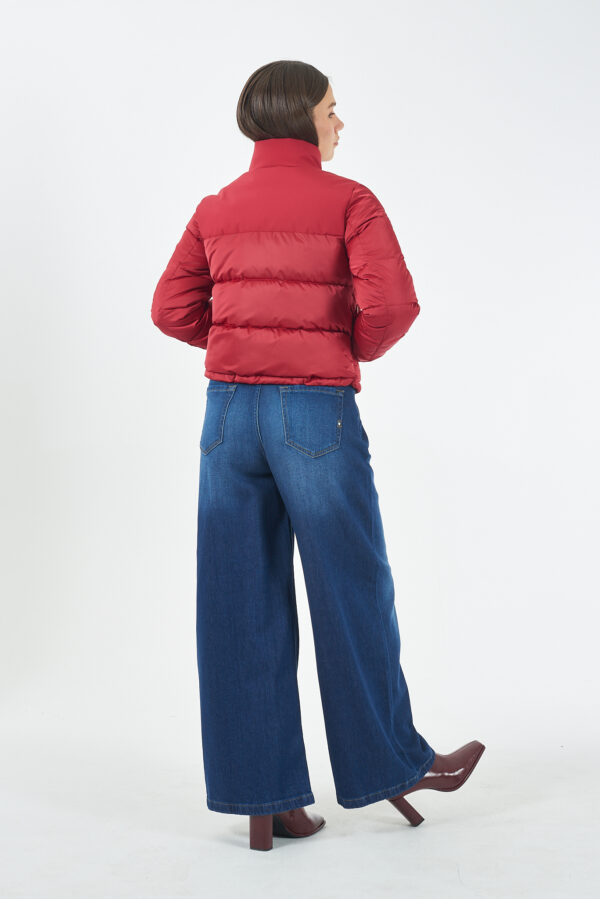 GIUBBINO DONNA CROP,OVER CON PARTI IN SOFTSHELL - immagine 4