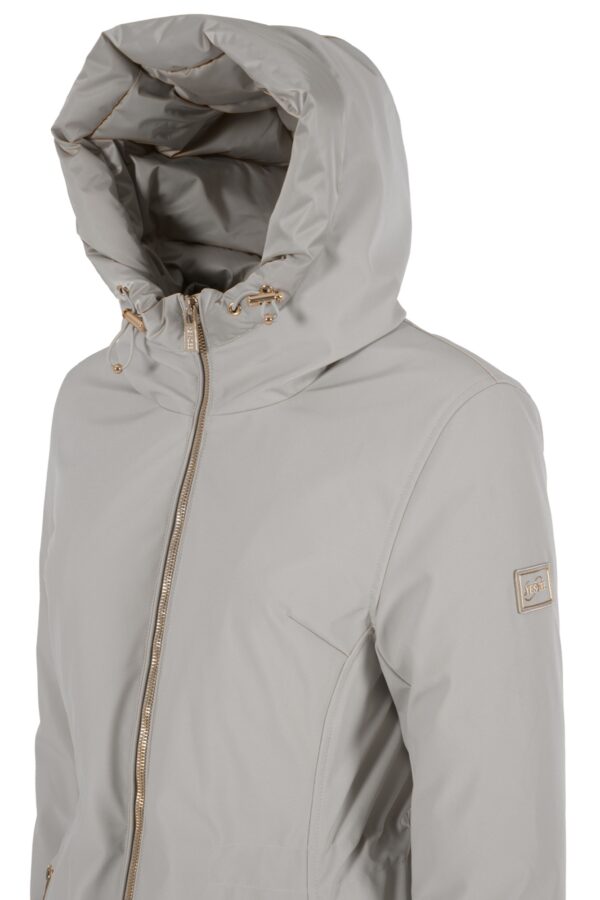 CAPPOTTO DONNA SOFTSHELL, CAPPUCCIO E COULISSE - immagine 7
