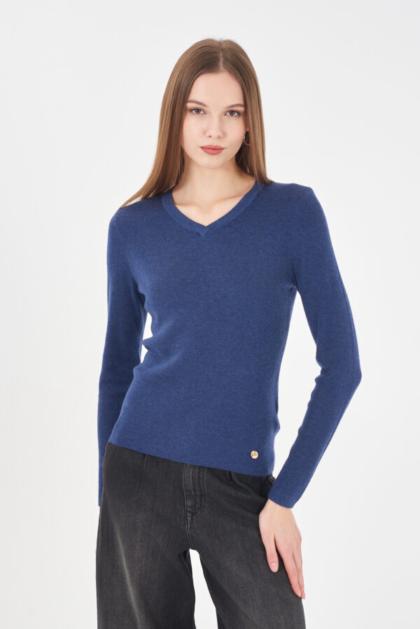 MAGLIA DONNA SCOLLO A V