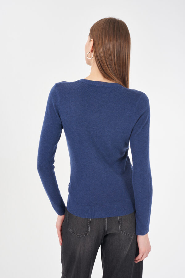 MAGLIA DONNA SCOLLO A V - immagine 2