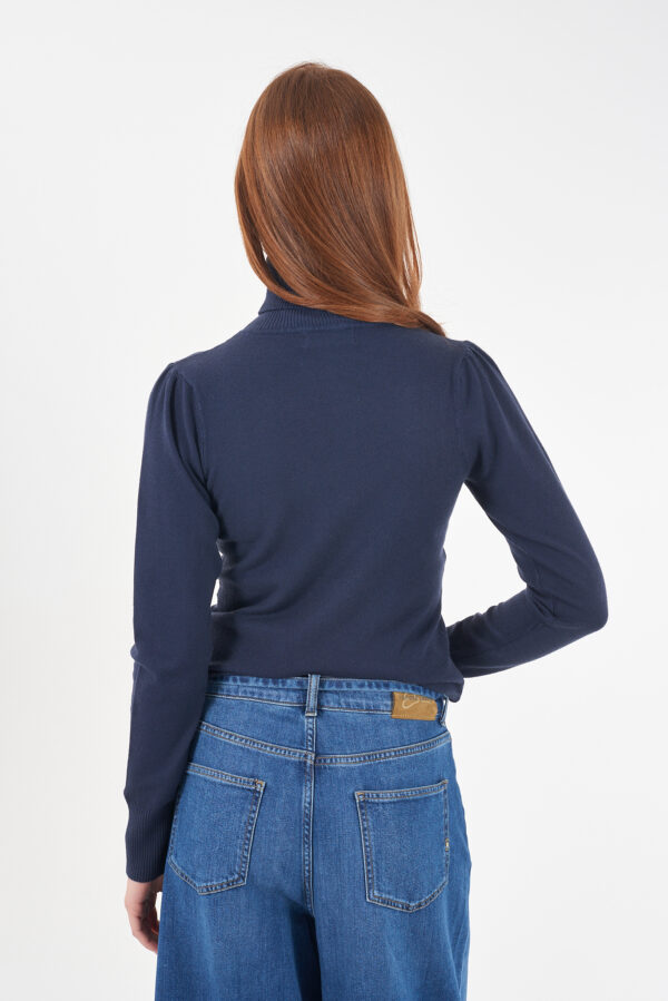 MAGLIA DONNA DOLCEVITA, MANICHE SBUFFO - immagine 2