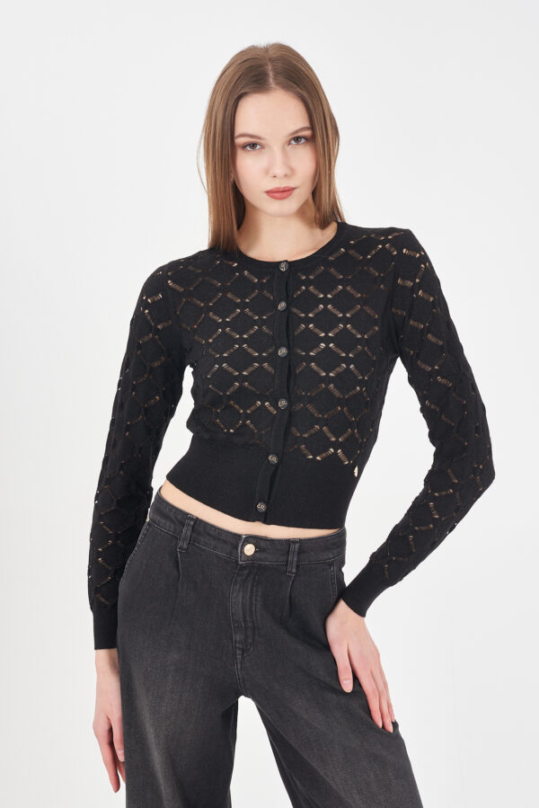 MAGLIA DONNA CARDIGAN SCALDACUORE