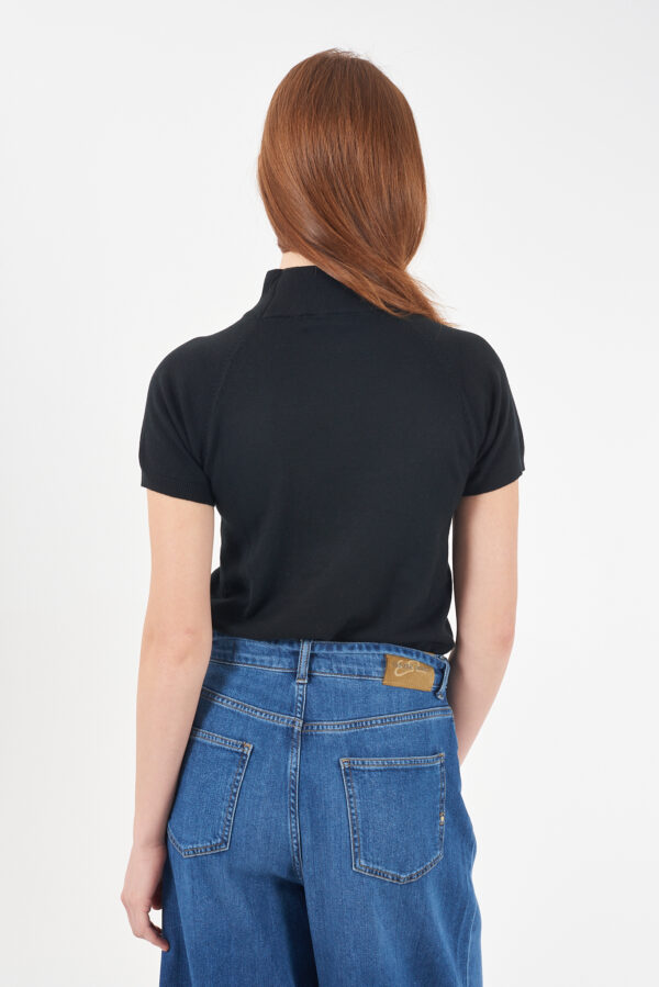 MAGLIA DONNA LUPETTO, MANICA CORTA - immagine 2