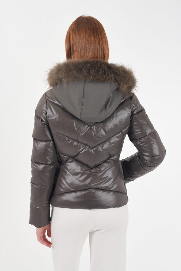 GIUBBINO DONNA TRAPUNTATO CON FINTO GILET STACCABILE - immagine 2