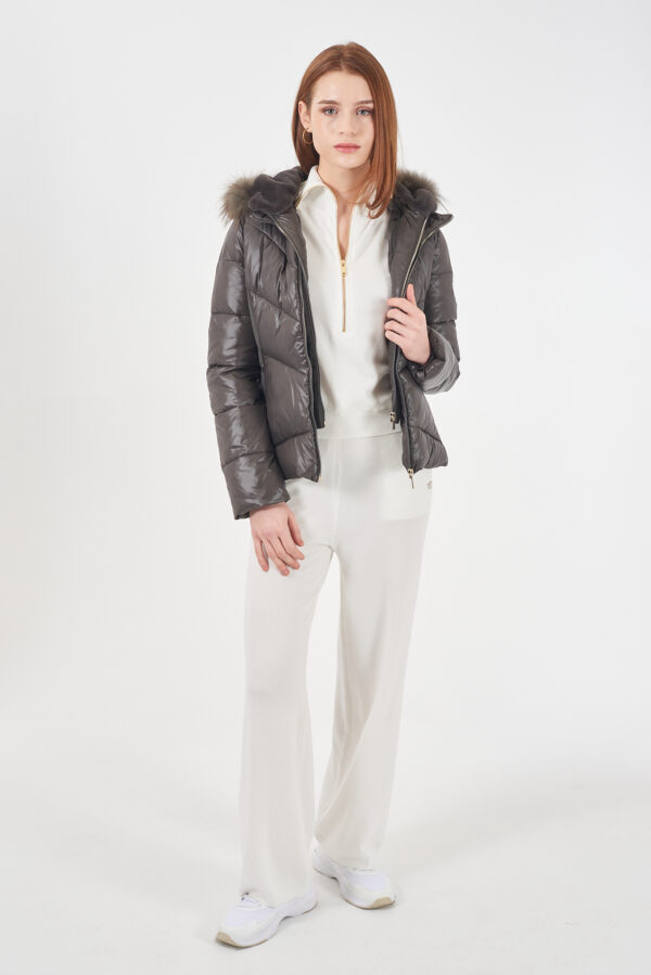 GIUBBINO DONNA TRAPUNTATO CON FINTO GILET STACCABILE - immagine 3